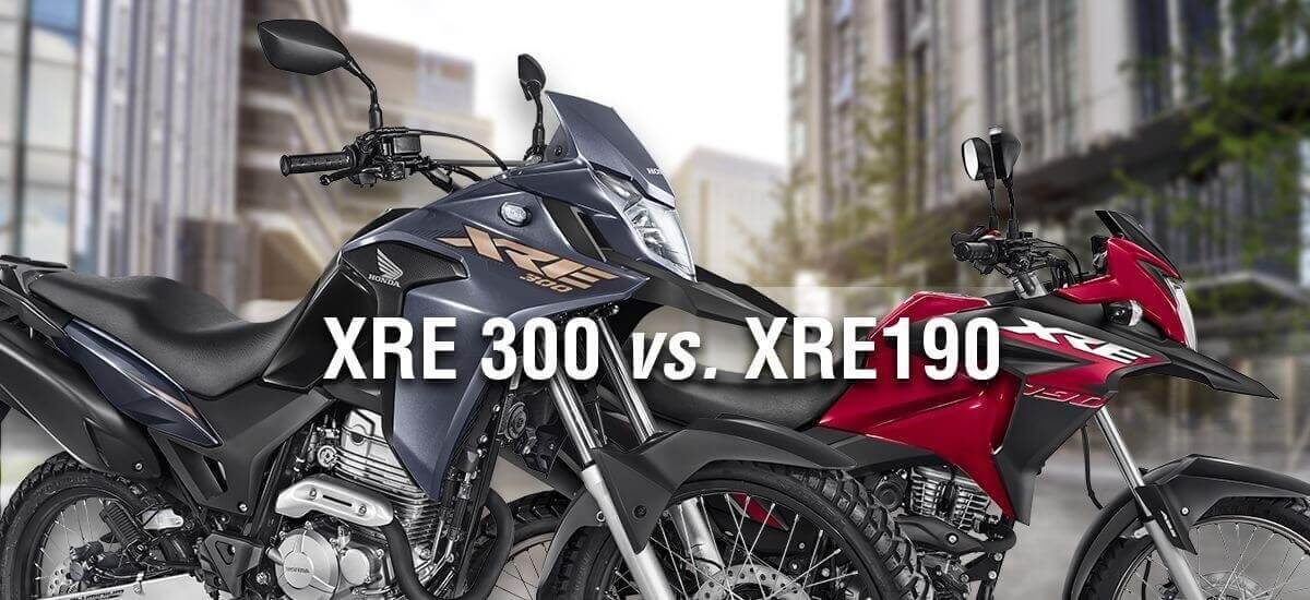XRE 300 ou XRE 190 - Qual devo comprar?